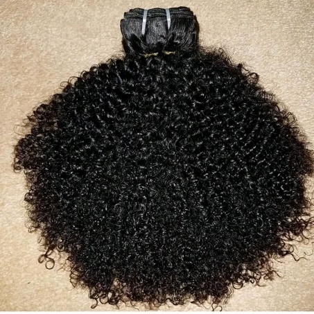 K12 – Kinky Curl Vietnamese best quality weft hair